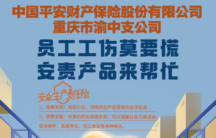 重庆渝中平安产险 | 企业风险保障专家